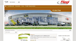 Desktop Screenshot of fliegl-forsttechnik.de